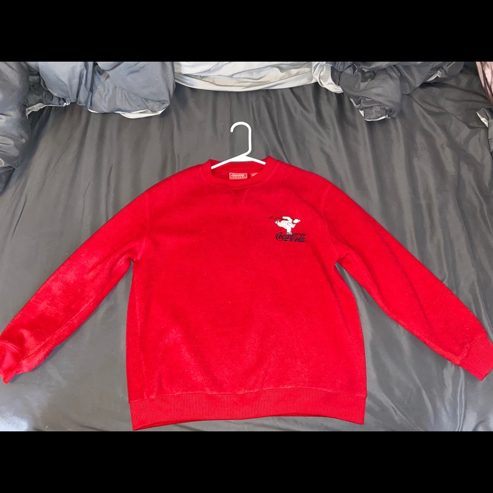 Original coca-coal brand crew neck